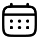 Simple outline of a solar calendar